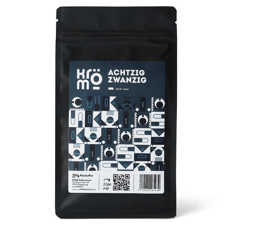 Kröm - Achzig zwanzig Espresso - 250 g Ganze Bohne
