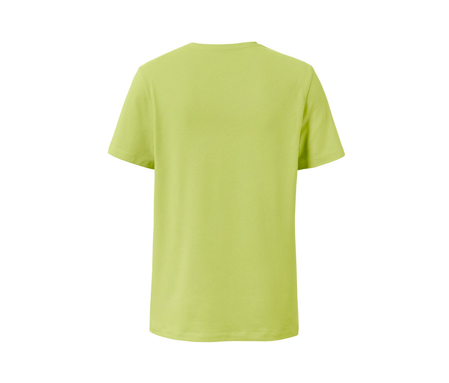 Ein grünes Funktionsshirt ist von hinten zu sehen.