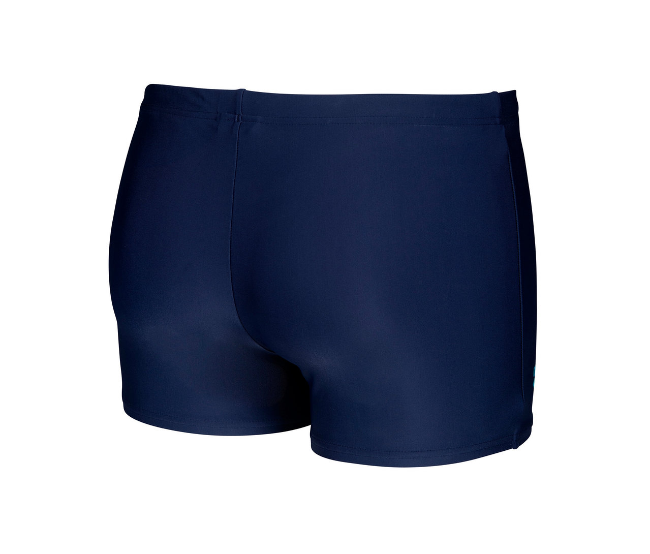 Detailansicht der arena Badehose Scratchy in Marineblau.