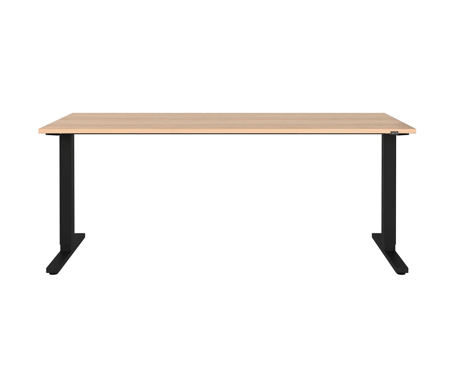 Elektrisch höhenverstellbarer Schreibtisch, ca. 180 x 80 cm.