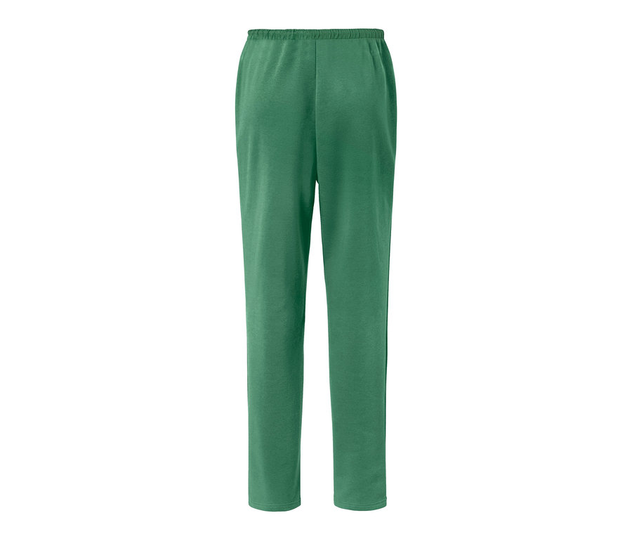 Eine grüne Loungewear-Hose.