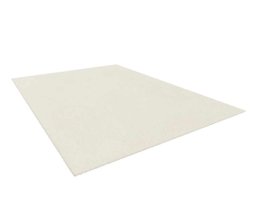 Wollweißer Teppich »Mellow«.