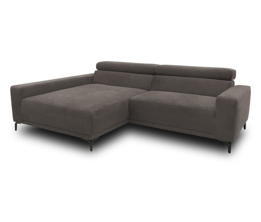 Graues DOMO collection Sofa, links.