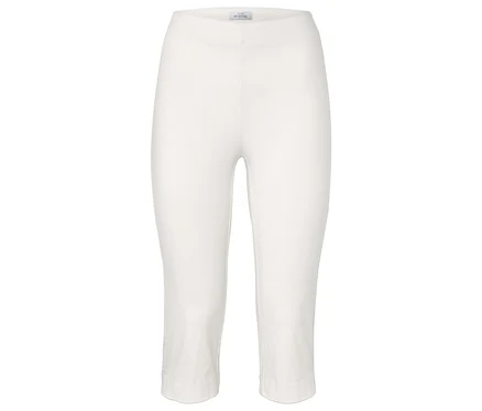 Weiße Caprihose.
