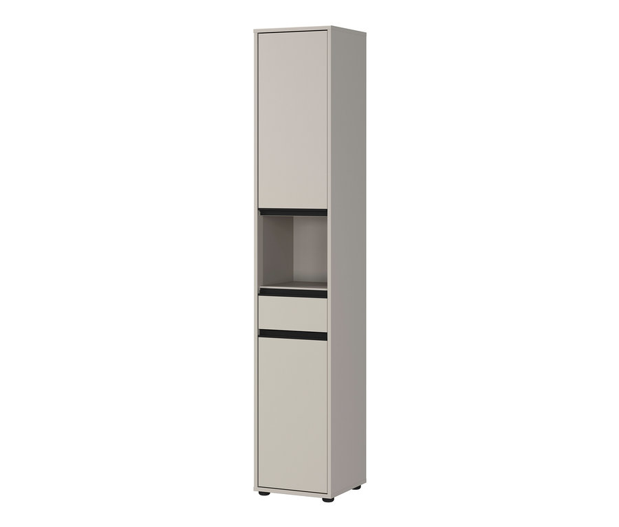 Hochschrank »Lemont«, steingrau.