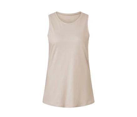Beiges Sporttop.