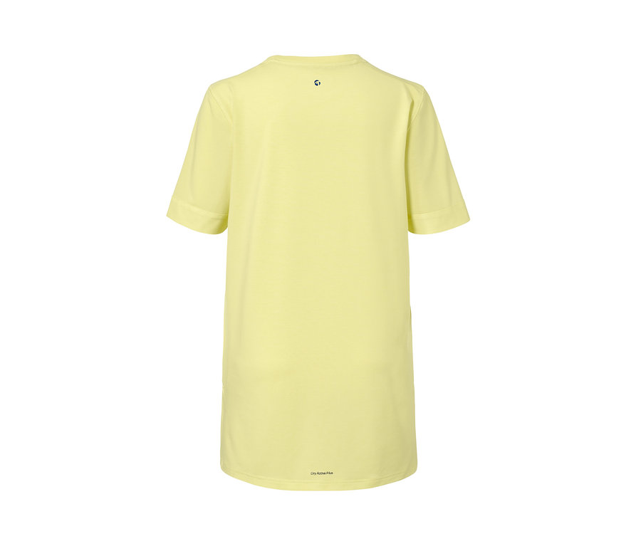 Gelbes Longshirt.