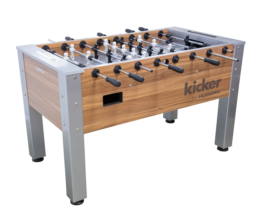 Ein HUDORA Kickertisch Platin »kicker edition«.