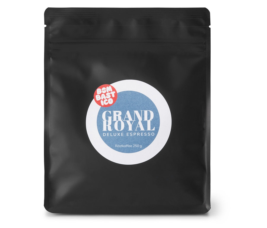 Bombastico - Grand Royal Deluxe Espresso - 250 g Ganze Bohne
