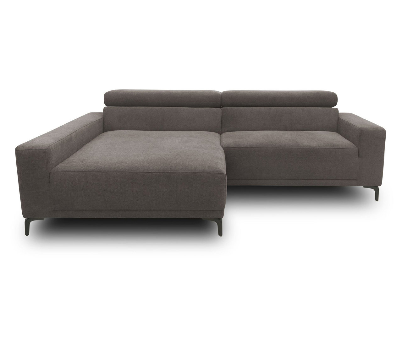 Graues DOMO collection Sofa, links.