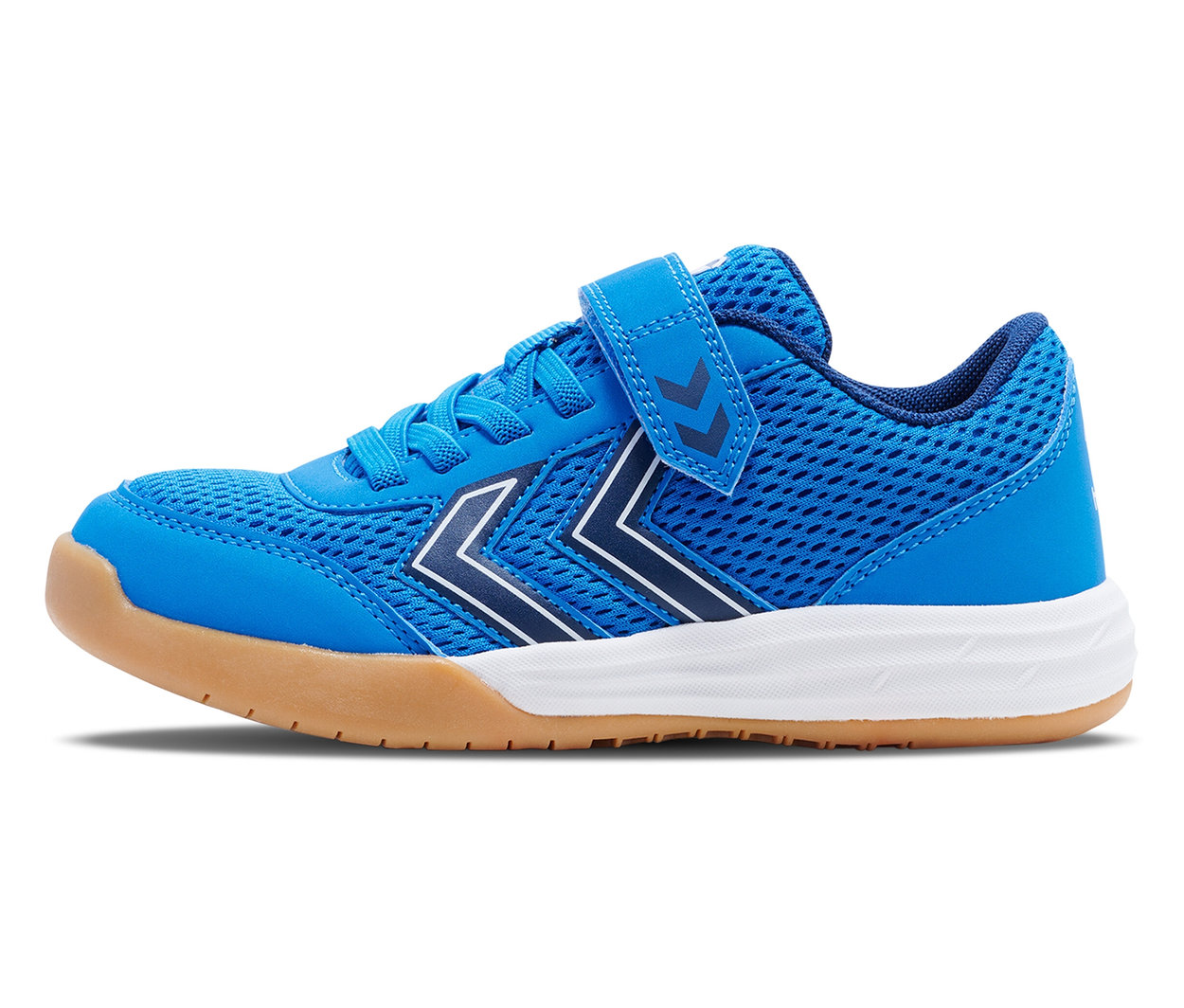 Blauer Hummel Multiplay Flex VC JR Schuh.