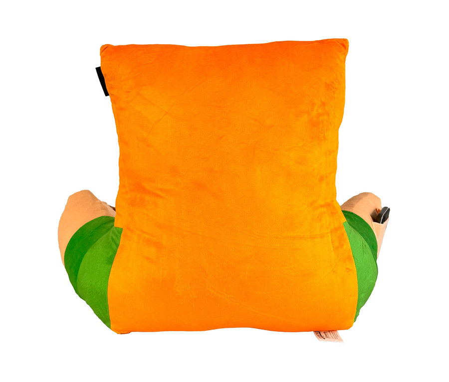 Orangefarbenes MINECRAFT Relaxkissen, Alex.
