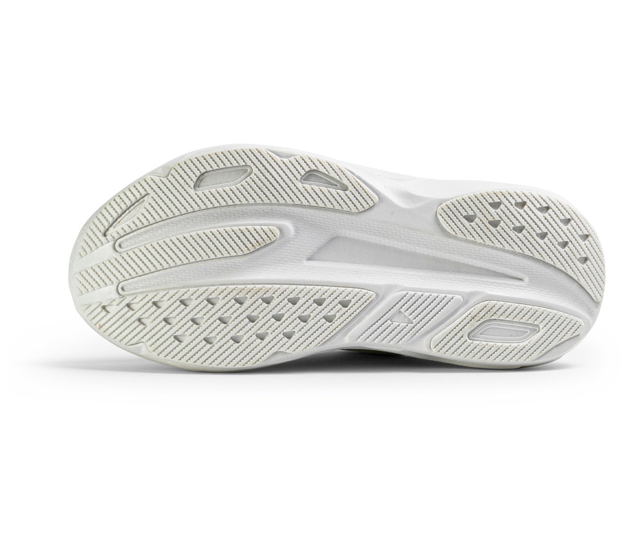 Sohle eines weißen FILA Retron Damen-Sneakers.