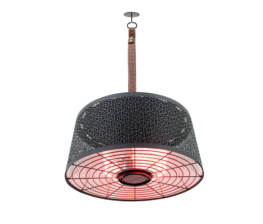Sunred® Smarter Hänge-Heizstrahler Artix Moderna Ultra Hanging Black 2.000.