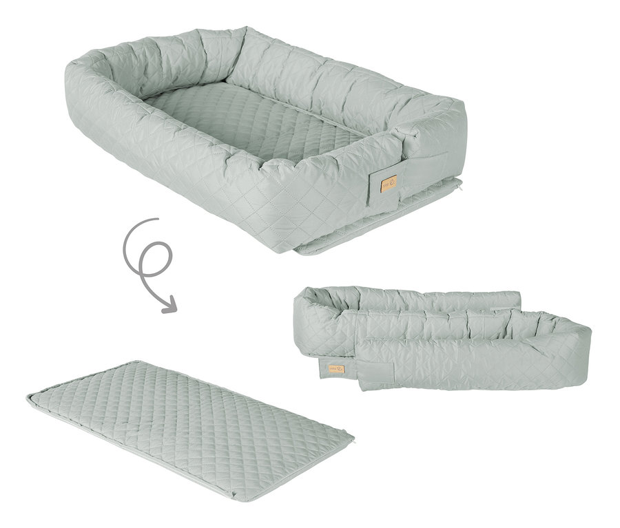 Abbildung einer grünen Roba 3-in-1-Babylounge.