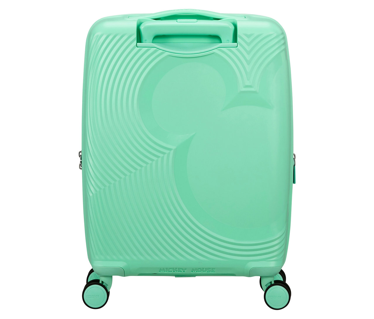 Mintfarbener American Tourister Mickey Magic Trolley.