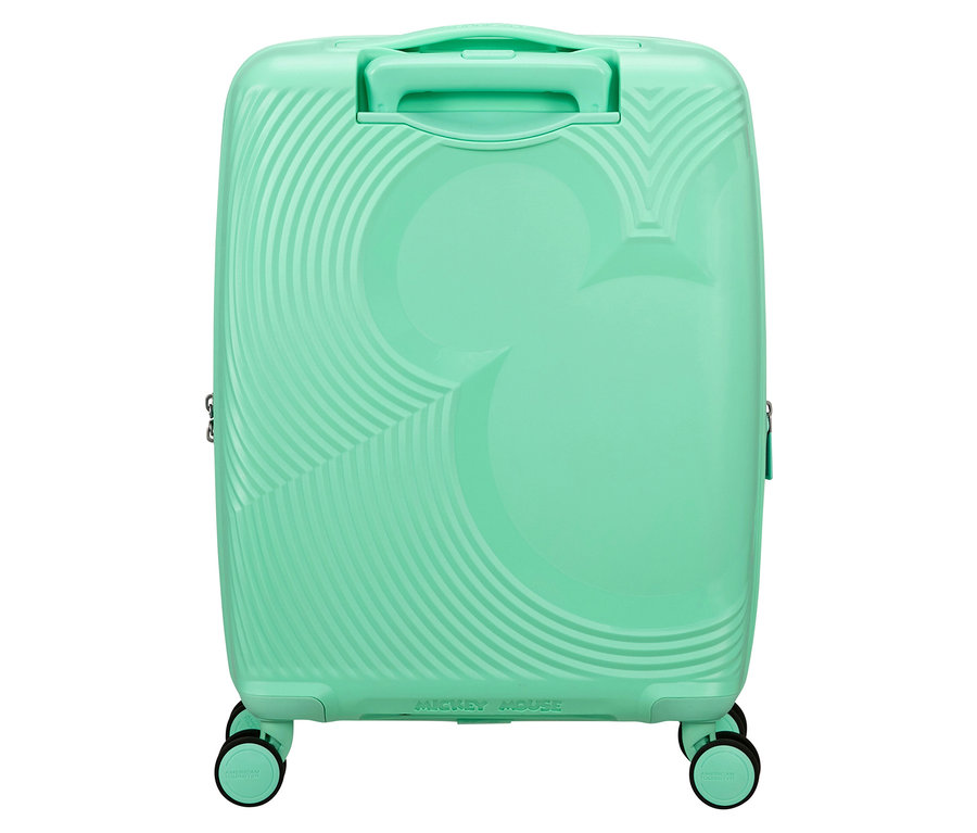 Mintfarbener American Tourister Mickey Magic Trolley.