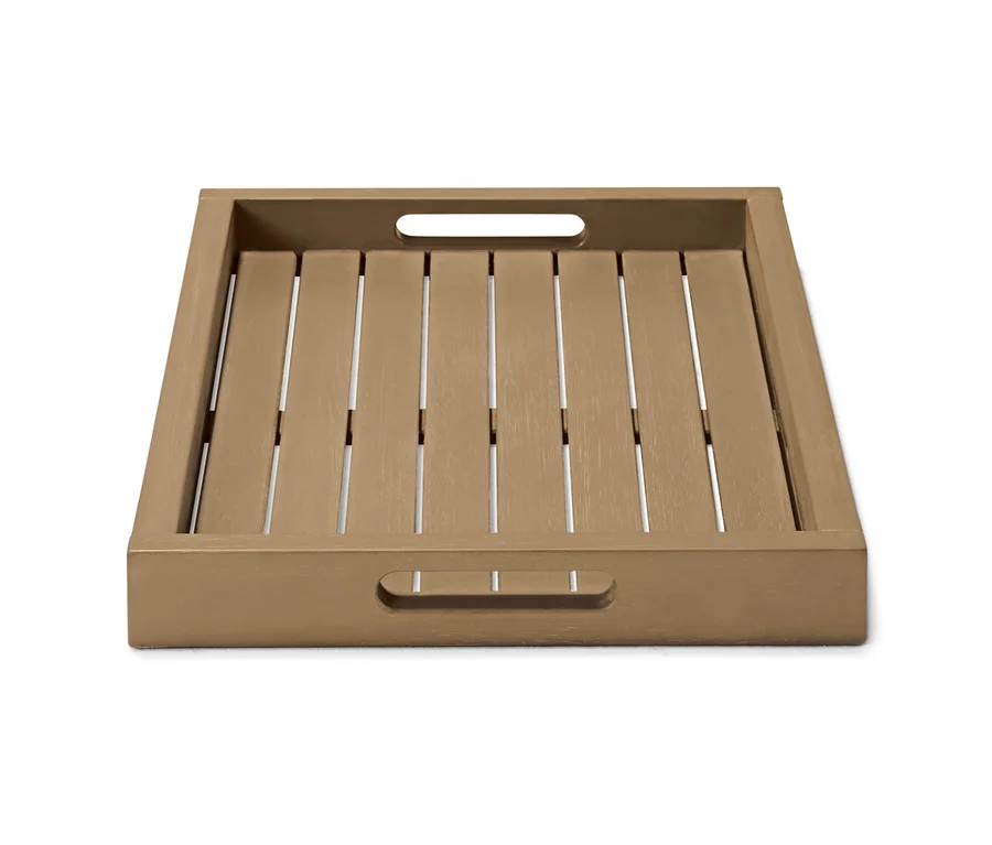 Brauner Grillwagen »Lenja« mit 2 Tabletts.