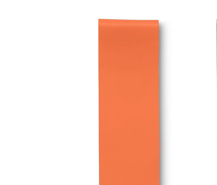 Drei Trainingsbänder in Orange, Schwarz und Grau.
