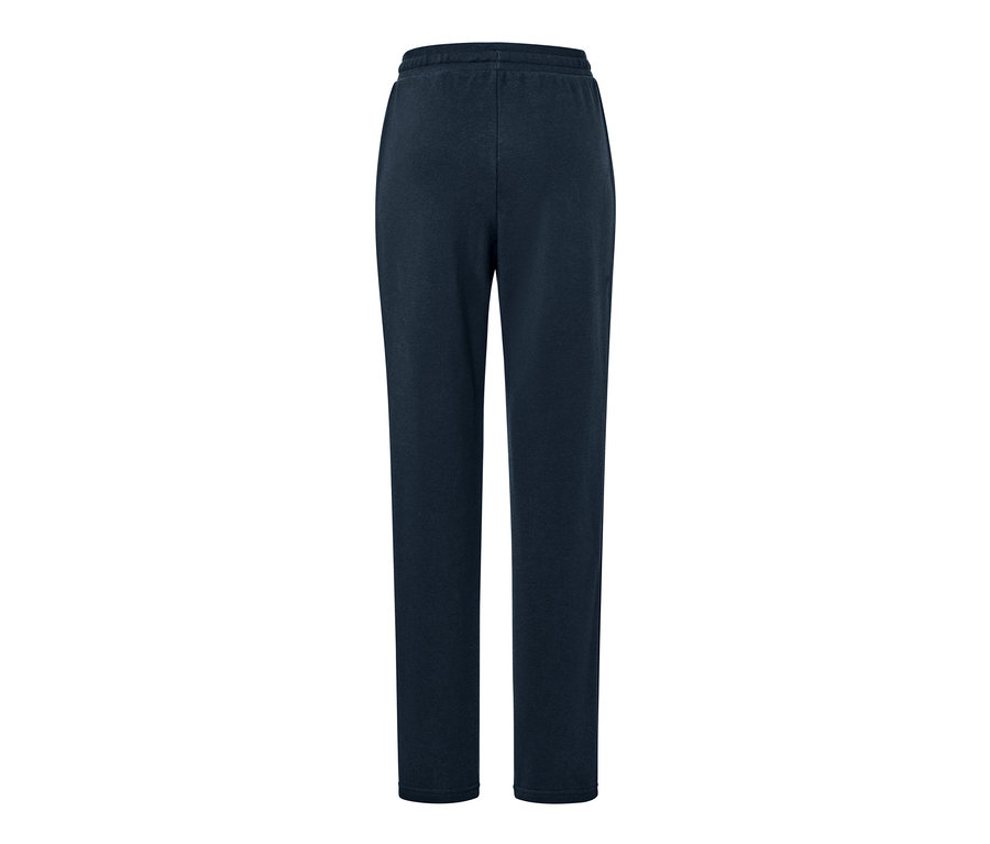 Dunkelblaue Loungewear-Hose und blaue Loungehose.