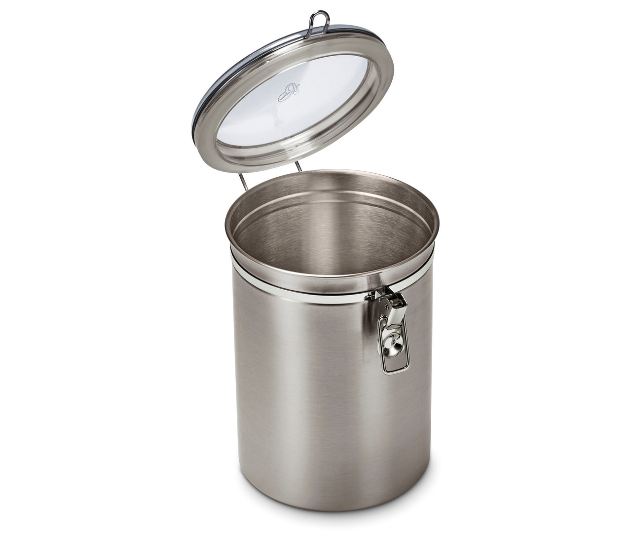 Geöffnete Aromadose 1 kg, Edelstahl