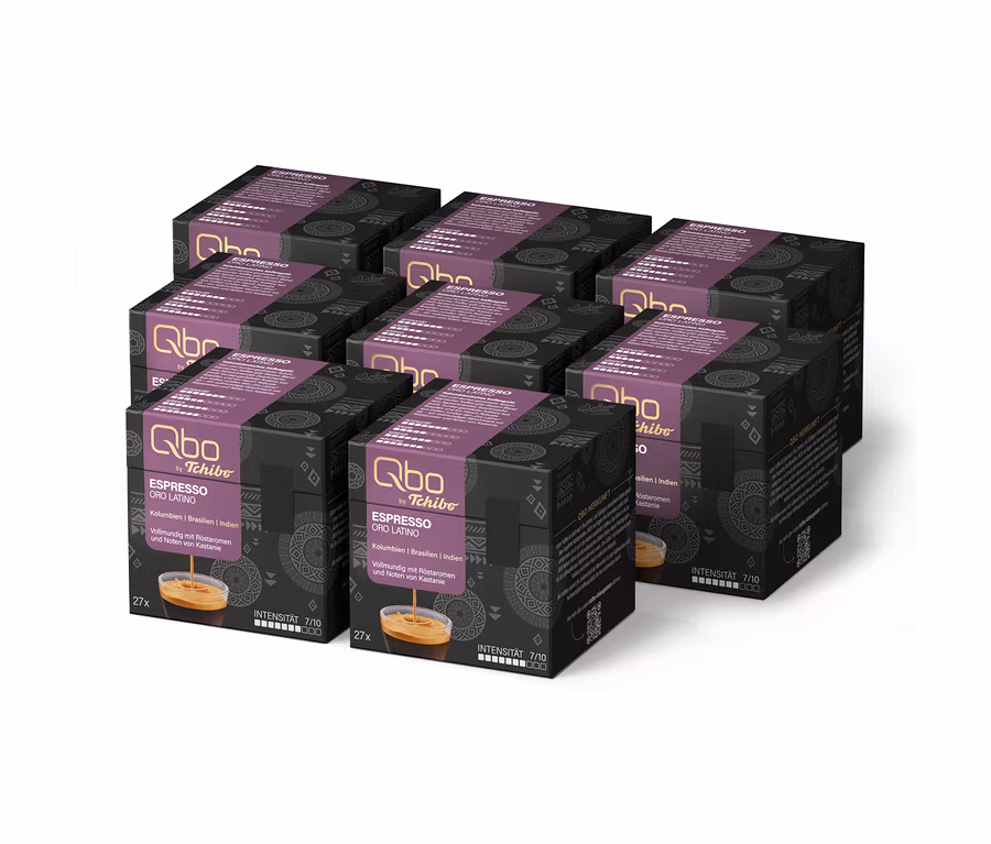 Qbo Espresso ORO TOLIMA - 216 Kapseln
