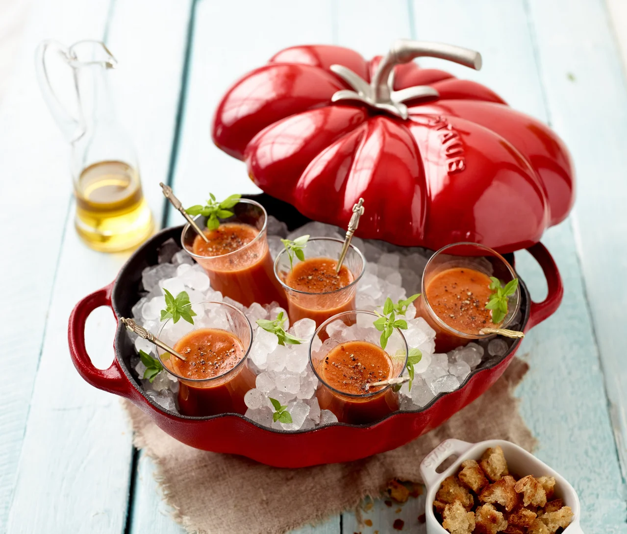 STAUB Gusseisen-Bräter »Tomate«, ca. 25 cm bei Tchibo kaufen