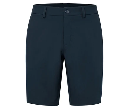 Marineblaue Funktionsshorts.