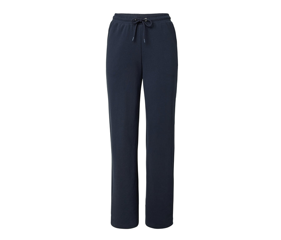 Dunkelblaue Sweathose.
