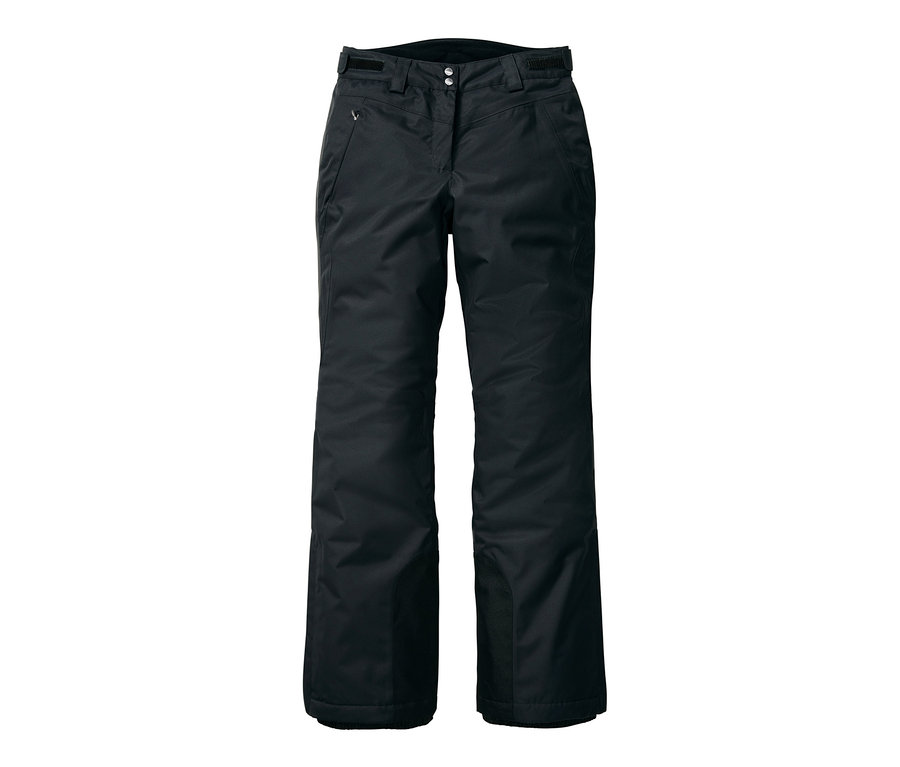 Schwarze Skihose.