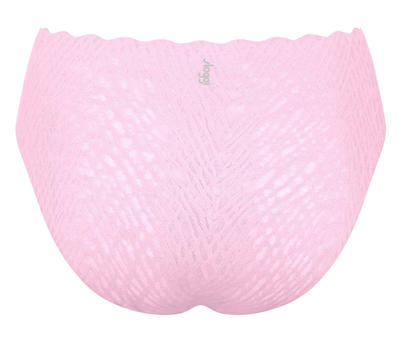 Rosa Sloggi Damenunterwäsche auf weißem Hintergrund.