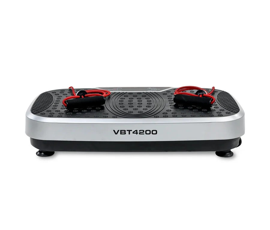 Christopeit Vibrationstrainer »Vibro VBT 4200« mit roten Bändern.