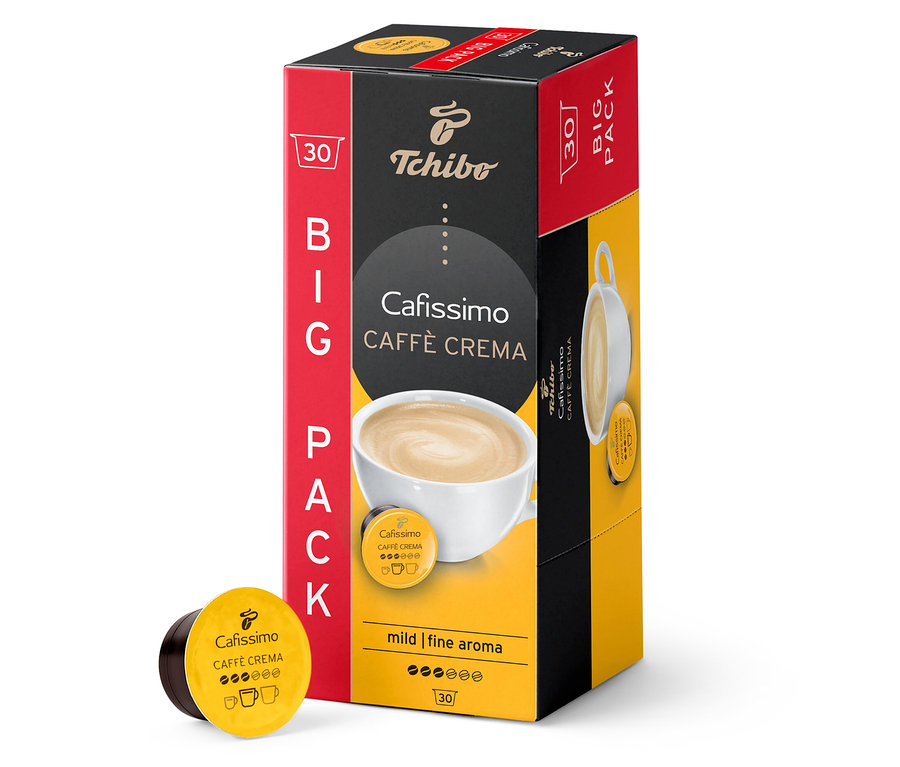Caffè Crema mild – 30 Kapseln