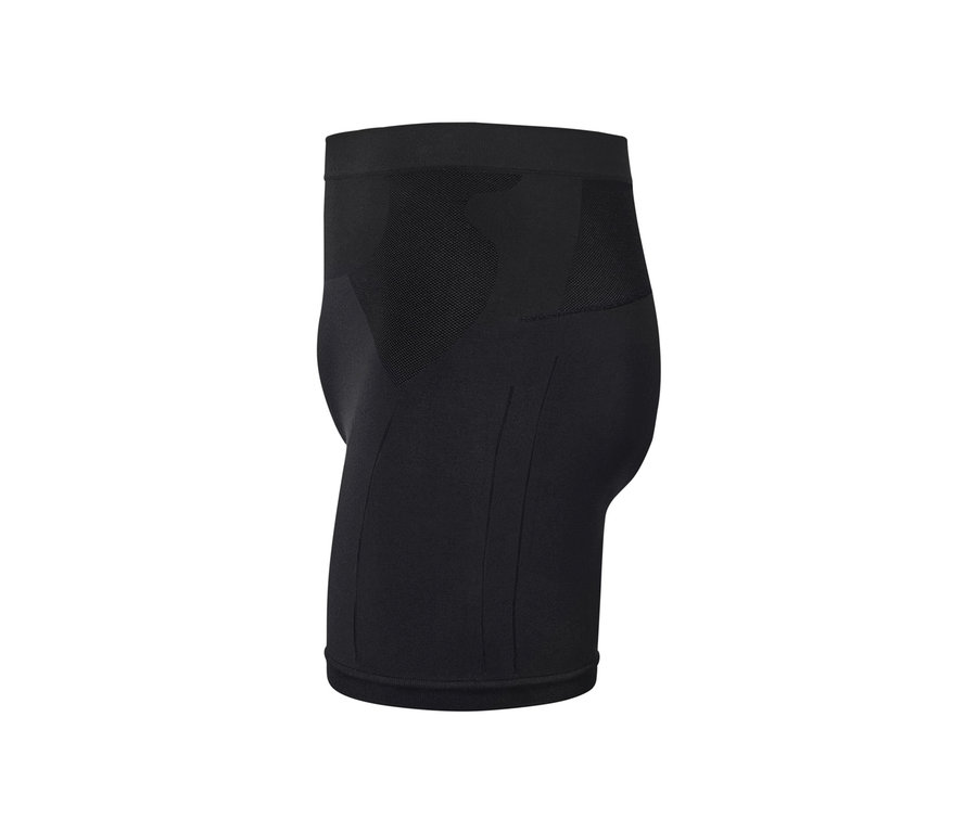 Schwarze Radunterhose.