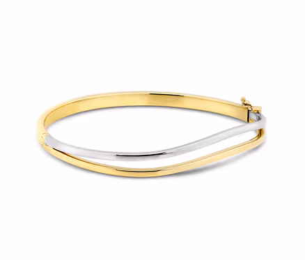 585 Gold Armreif, Biocolor.
