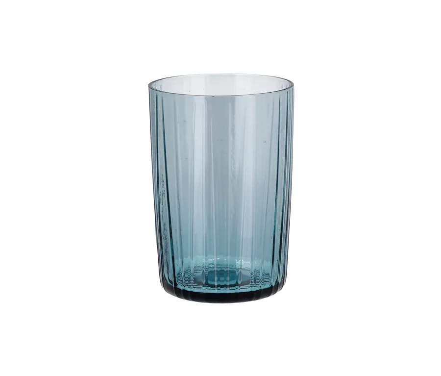 Blaues Bitz »Kusintha« Glas, 28 cl.