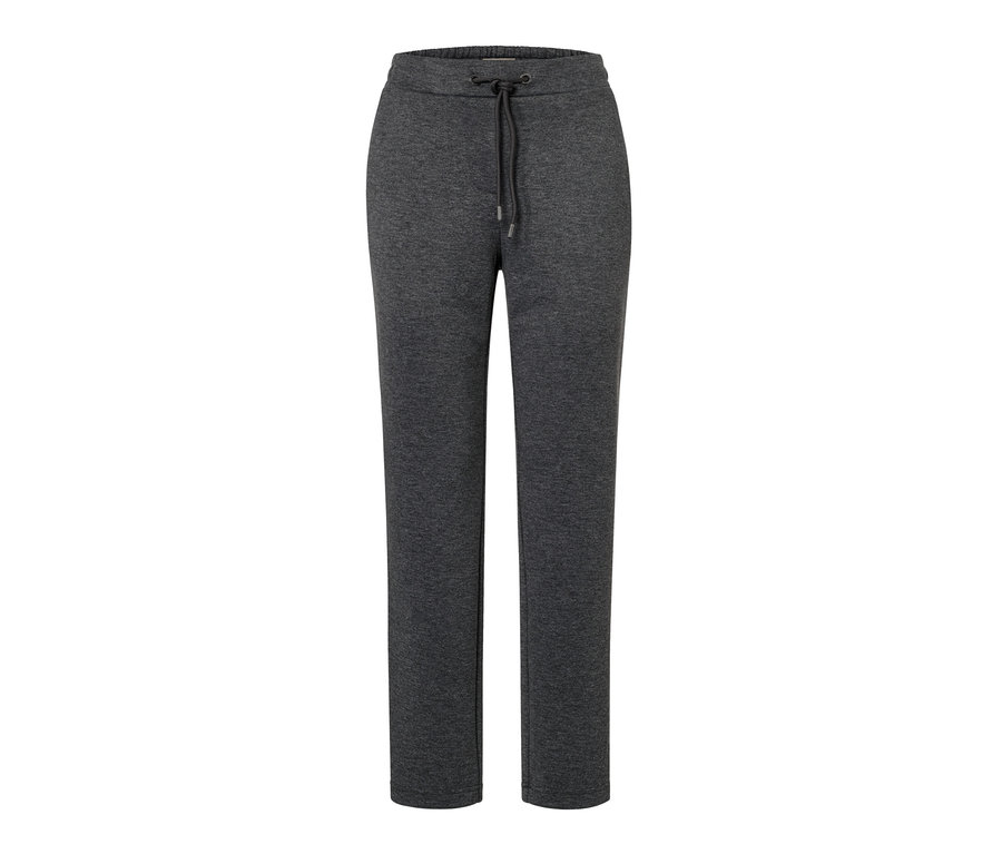Graue Joggpants mit Kordelzug in der Taille.