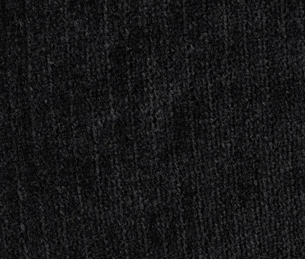 Detailaufnahme von schwarzen Cord-Leggings.