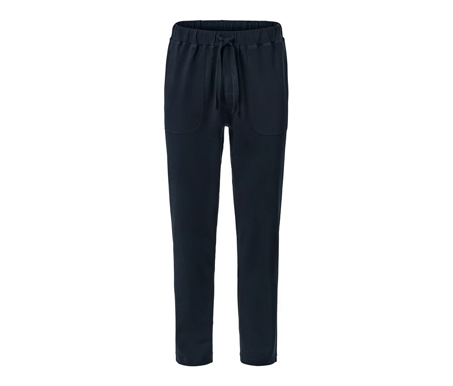 Dunkelblaue Homewearhose.