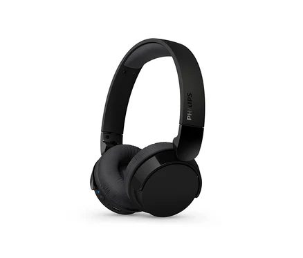 Schwarze Philips Bluetooth®-Kopfhörer »H3209« auf weißem Hintergrund.