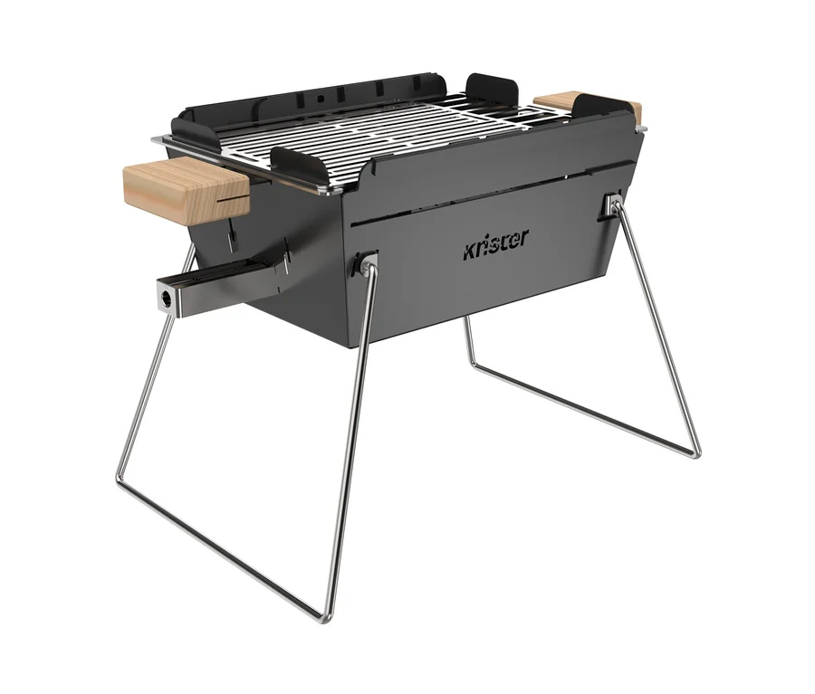 Ein Knister Gasgrill vor einem weißen Hintergrund.