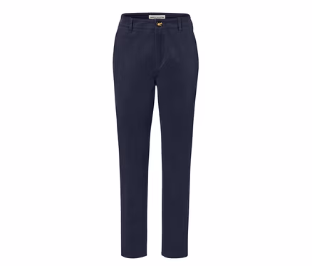 Dunkelblaue Chino.