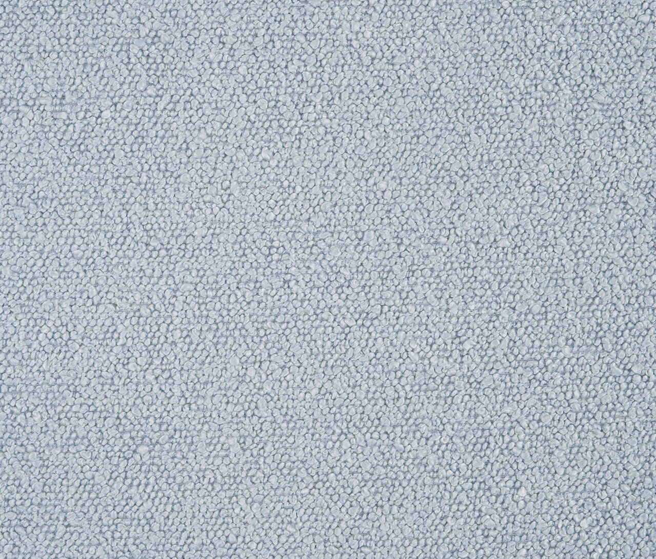 Nahaufnahme der Textur eines hellblauen DOMO Sessel »Ahus«.