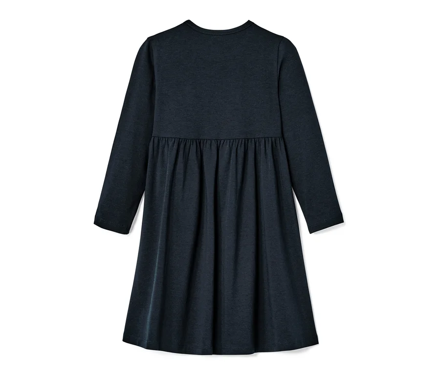 Blaues Baby Jerseykleid.