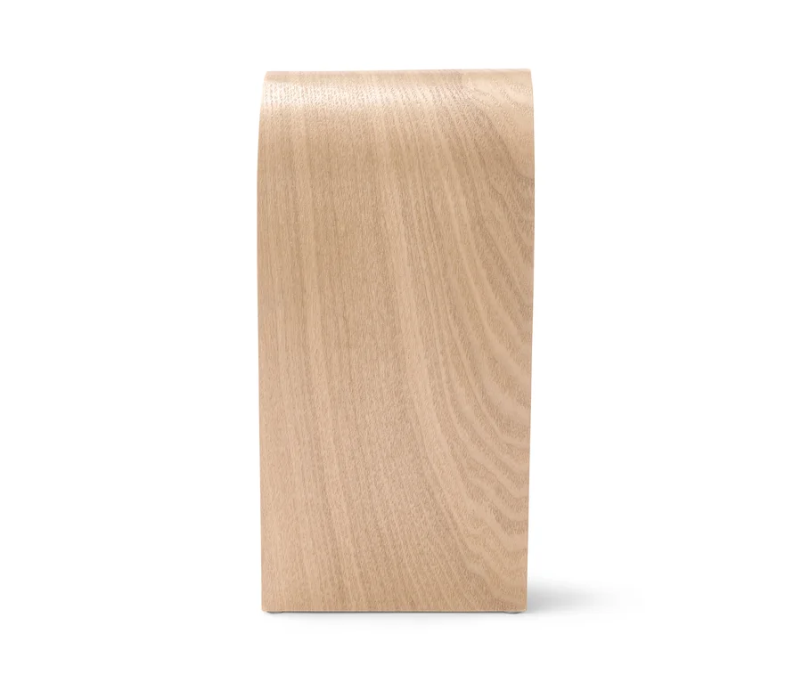 Holz-Kopfhörerständer.