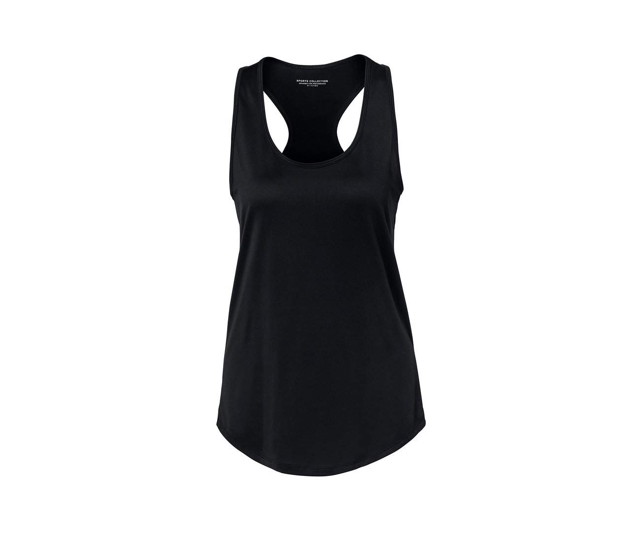 Schwarzes Funktions-Top.