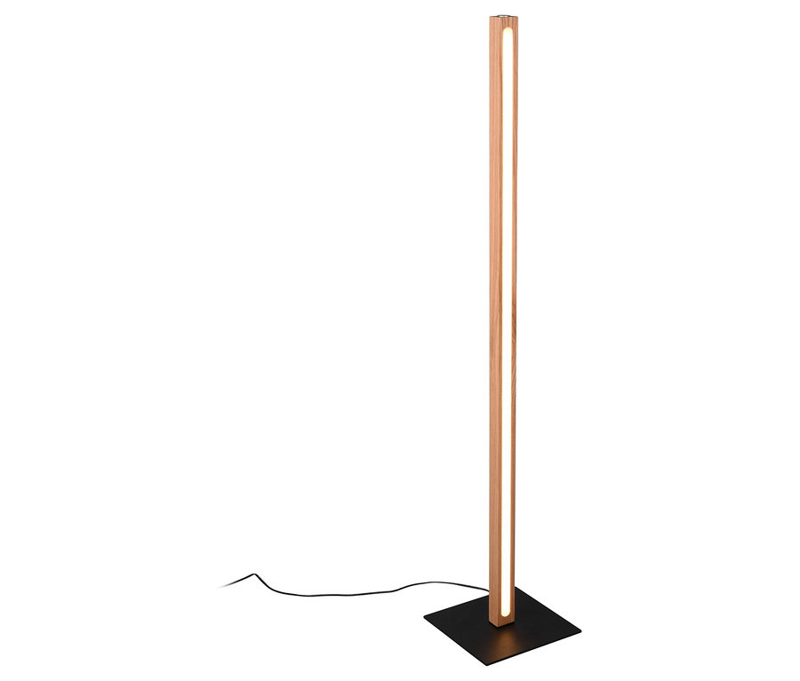 Eine Trio LED-Stehleuchte »Bellari« steht auf dem Boden.