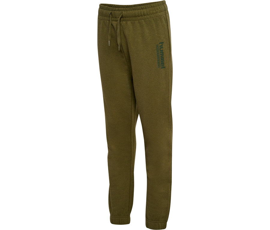 Grüne HUMMEL HMLJR Base Regular Pants.