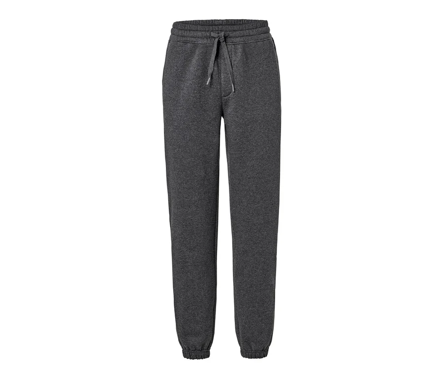 Graue Sweathose mit Kordelzug.