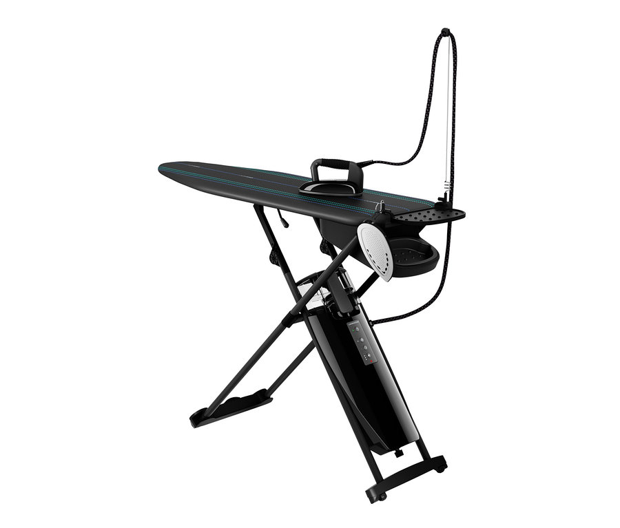 Schwarzes Laurastar Bügelsystem Smart U.